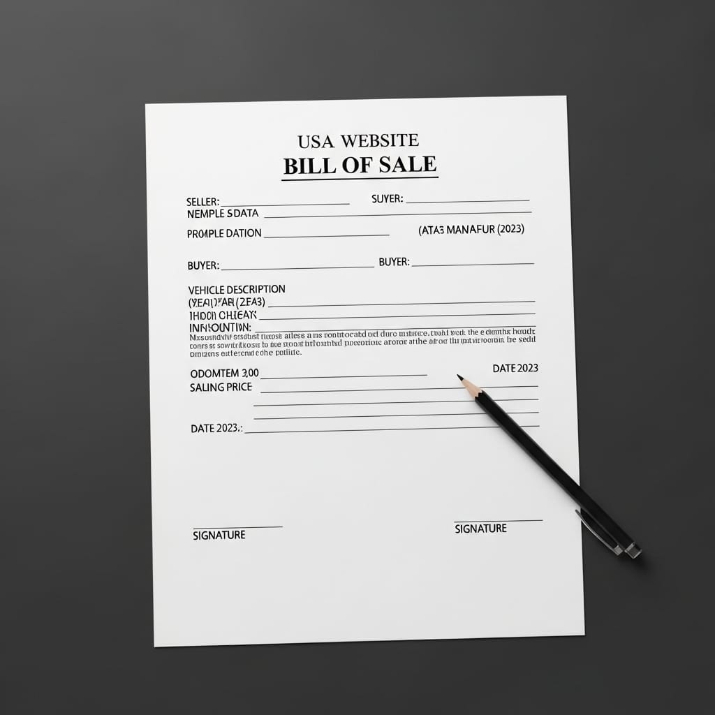 The Ultimate Guide to a Bill of Sale: Your Key to a Secure Transaction