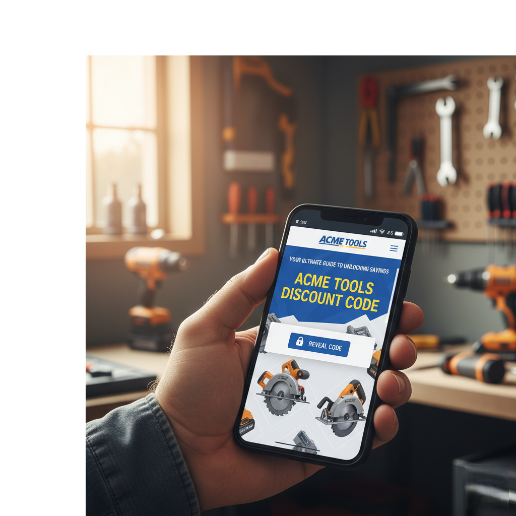 Your Ultimate Guide to Unlocking Savings with an Acme Tools Discount Code Your Ultimate Guide to Unlocking Savings with an Acme Tools Discount Code
