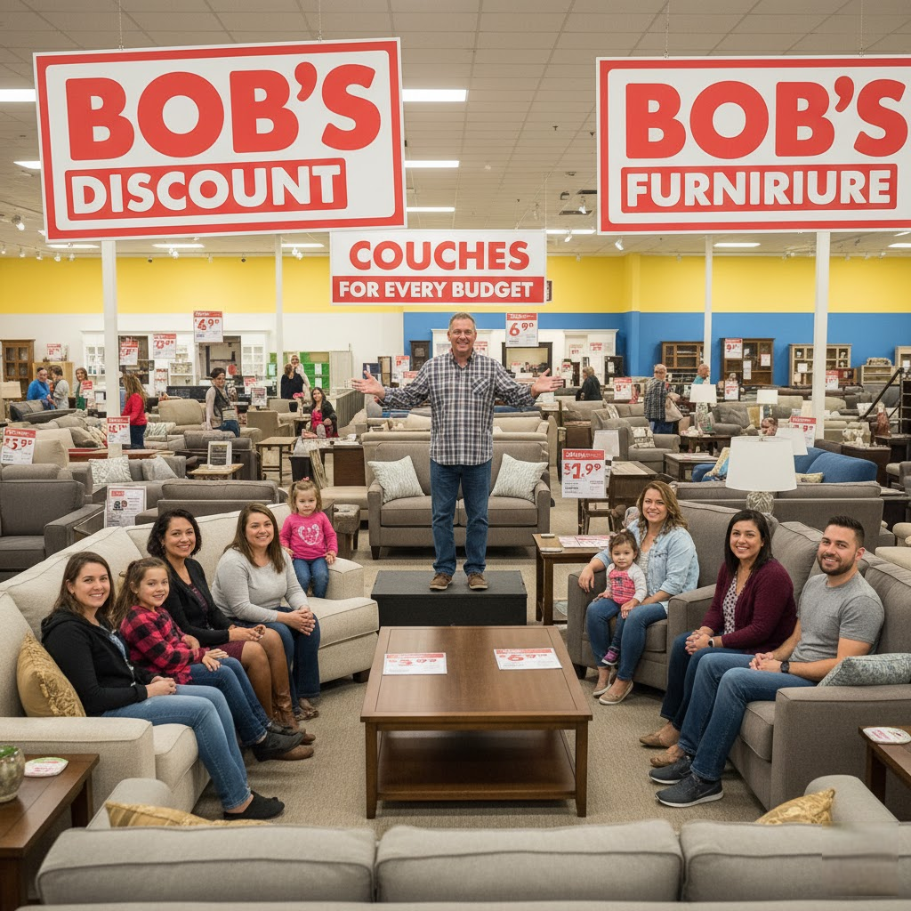Bob's Discount Furniture: The Real Story Behind "Come On Down!" and Couches for Every Budget