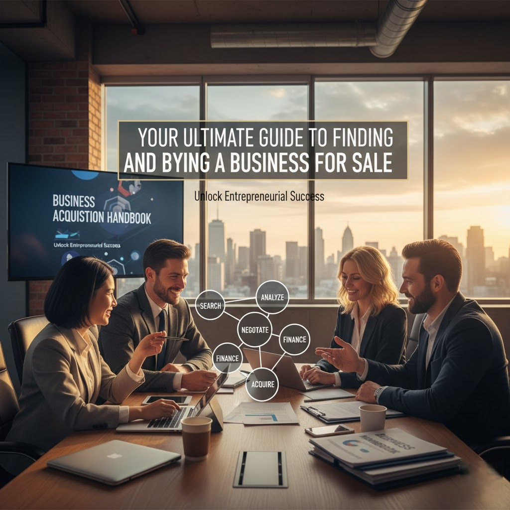 Your Ultimate Guide to Finding and Buying a Business for Sale