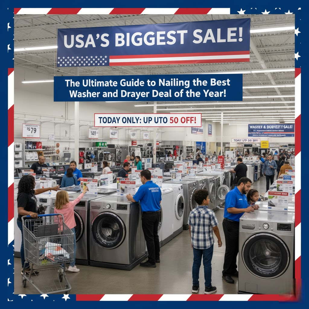 The Ultimate Guide to Nailing the Best Washer and Dryer Sale of the Year