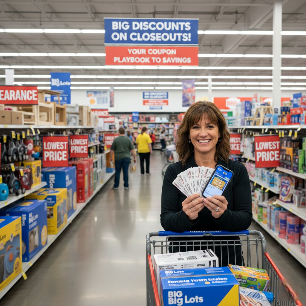 The Big Lots Coupon Playbook: Scoring Deep Discounts on Closeouts