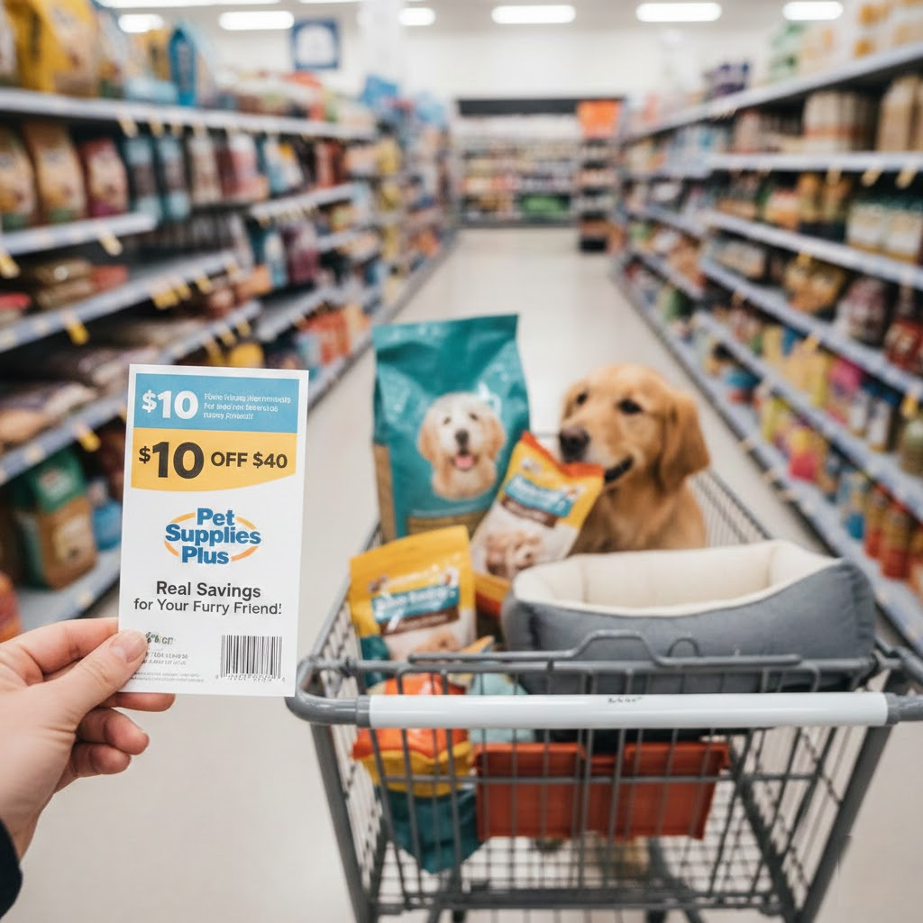 Snagging the Pet Supplies Plus $10 off $40 Coupon: Real Savings for Your Furry Friend