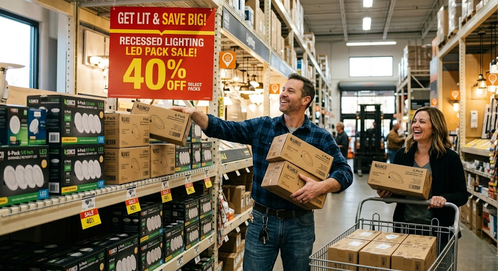 Scoring Big During a Recessed Lighting LED Pack Sale Scoring Big During a Recessed Lighting LED Pack Sale