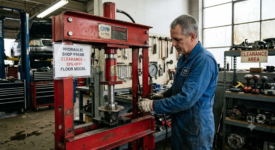 Hydraulic Shop Press Clearance