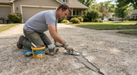 Cheap Concrete Patch: Repair Your Driveway on a Budget