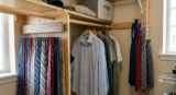 Smart and Cheap Tie Racks for Closet Organization